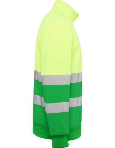  Sudadera SPICA Roly de alta visibilidad verde jardín/amarillo flúor