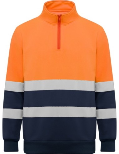  Sudadera SPICA Roly de alta visibilidad marino/naranja fluor