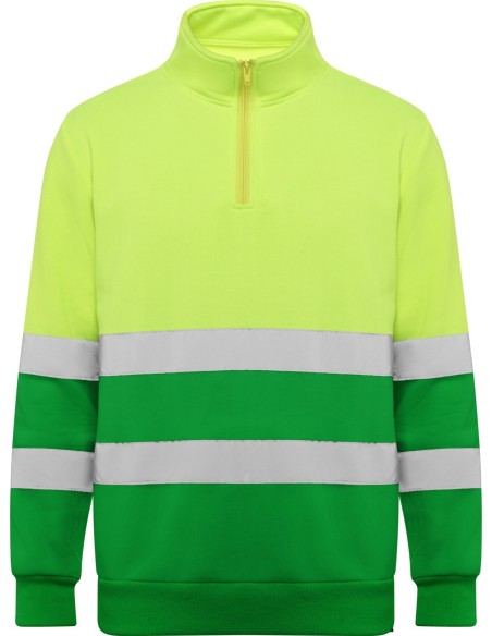  Sudadera SPICA Roly de alta visibilidad verde jardín/amarillo flúor