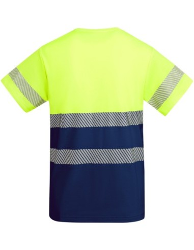  Camiseta TAURI Roly de alta visibilidad marino/amarillo fluor