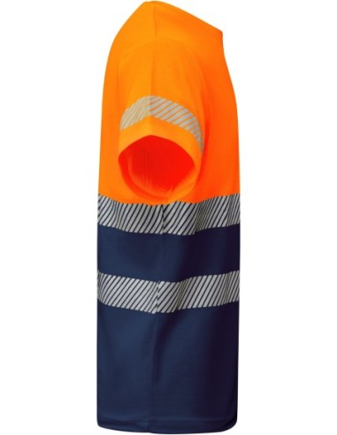  Camiseta TAURI Roly de alta visibilidad marino/naranja fluor