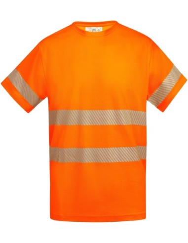  Camiseta TAURI Roly de alta visibilidad naranja fluor