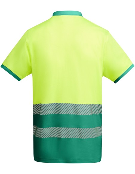  Polo ATRIO Roly de alta visibilidad verde jardín/amarillo flúor
