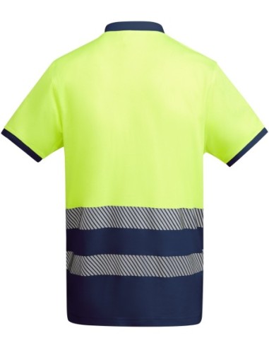  Polo ATRIO Roly de alta visibilidad marino/amarillo fluor
