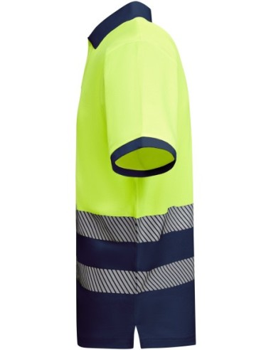  Polo ATRIO Roly de alta visibilidad marino/amarillo fluor