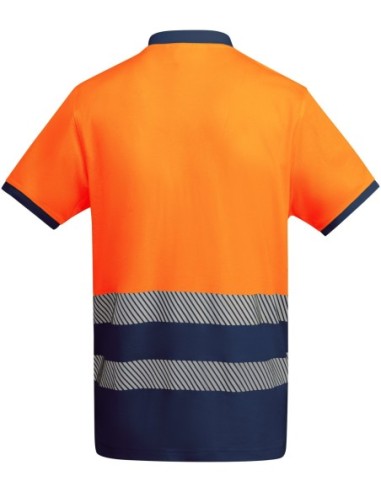  Polo ATRIO Roly de alta visibilidad marino/naranja fluor