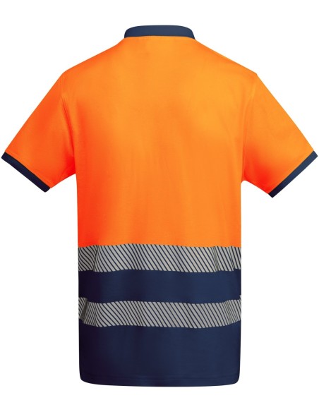  Polo ATRIO Roly de alta visibilidad marino/naranja fluor