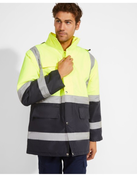  Parka MERAK Roly de alta visibilidad amarillo fluor