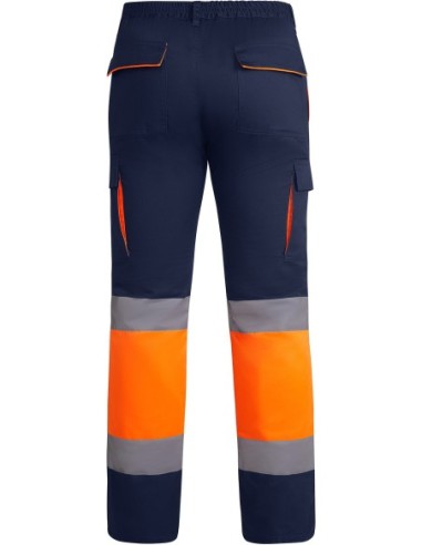  Pantalon invierno ENIX Roly de alta visibilidad marino/naranja fluor