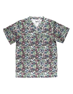 Casaca de algodón con camuflaje de manga corta 2