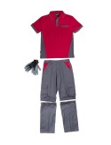 Set pantalón desmontable y polo piqué para verano Lerici
