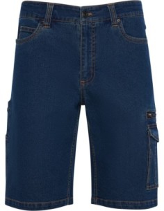 Bermuda Nivus Roly vaquero stretch multibolsillos