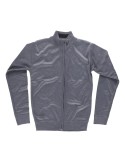 Chaqueta Zalaegerszeg de cuello alto en punto fino de poliéster