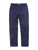 Pantalón de mujer corte recto de algodón con bolsillos