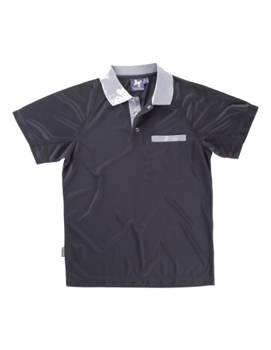 Polo básicos negro gris claro