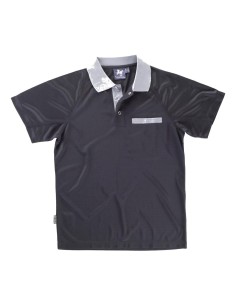 Polo básicos negro gris claro 2