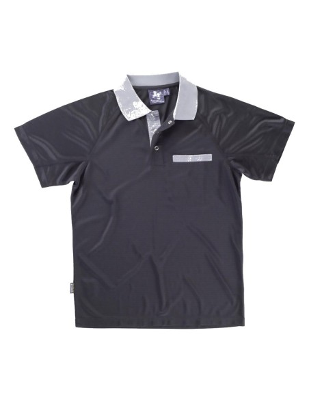  Polo básicos negro gris claro