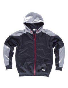 Sudadera básicos negro gris claro 2