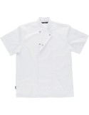 Chaquetillas de cocina Tremembe unisex blancas de manga corta