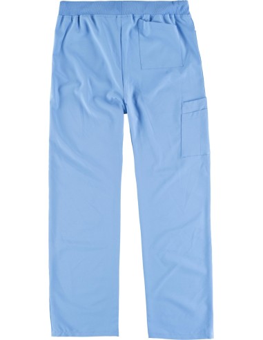 Pantalon servicios celeste