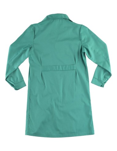  Bata de mujer con bolsillos verde