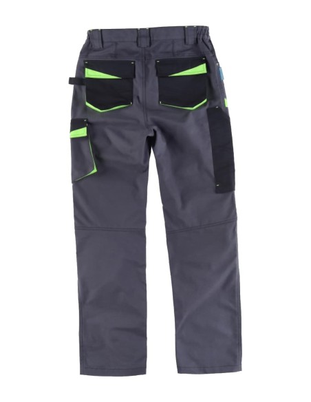  Pantalon future gris oscuro negro verde lima