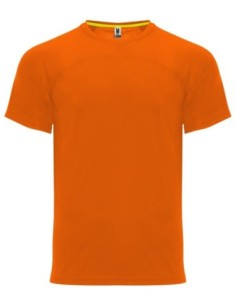 Camiseta MONACO Roly naranja fluor 2
