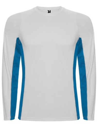 Camiseta Roly SHANGHAI T/S blanco/royal