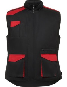 Chaleco Roly ARMADA negro/rojo 2