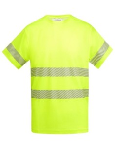 Camiseta TAURI Roly de alta visibilidad amarillo fluor 2