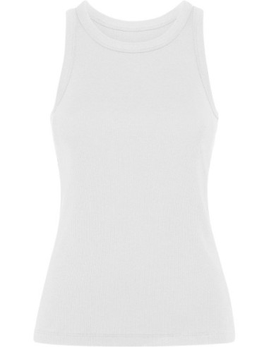 Camisetas laborales Dribe Roly sin mangas mujer