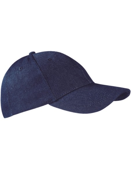 Gorra de béisbol Texas denim 6 paneles | Algodón