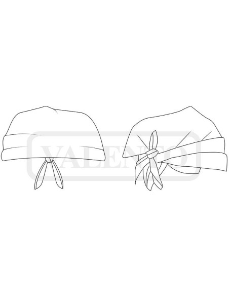 Pañuelo cuadrado Bandana