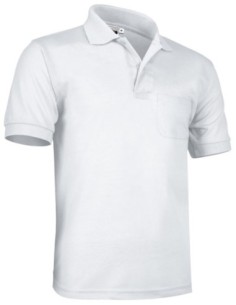 Polo laboral Hawk piqué con bolsillo y 13 colores