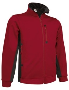 Chaqueta softshell de trabajo Peak bicolor