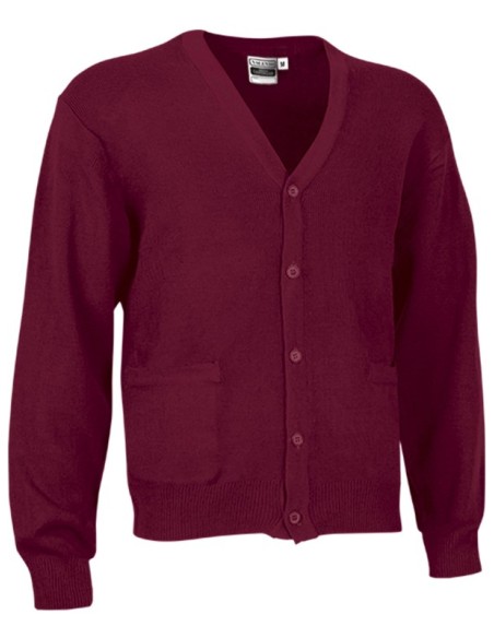 Chaqueta laboral Cardigan de acrílico tricot fino