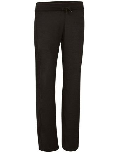Pantalón mujer Paty en velour elástico y negro