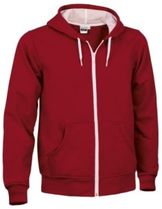 Sudadera Mamut bicolor con capucha y cremallera