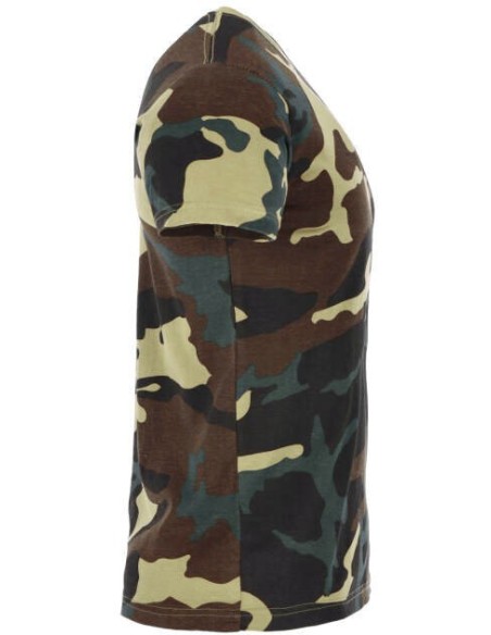 Camiseta Jungle camuflaje de algodón para outdoor