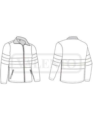 Chaquetas de trabajo Wutan softshell reflectantes