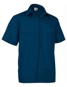 Camisas laborales Academy manga corta en popelín