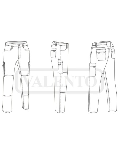 Pantalón Dynamite personalizado bicolor