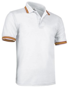 Polo de trabajo Combi bicolor en algodón piqué
