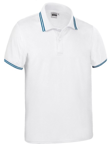 Polo técnico Sagano bicolor de secado rápido