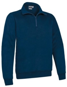 Sudadera Carl cuello alto con media cremallera