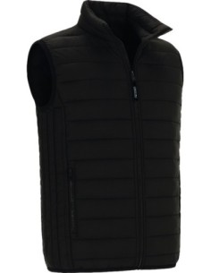 Chaleco acolchado Tampere con cuello alto y bolsillos