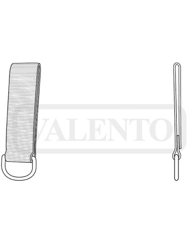 Colgador cinturón Rush táctico de canvas