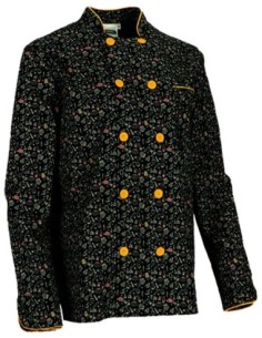 Chaquetas chef laborales Barnes manga larga elásticas