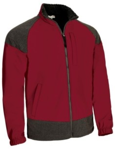 Chaqueta softshell de trabajo Caledonia bicolor