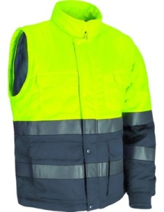 Chaqueta Sequoia laborales alta visibilidad desmontable